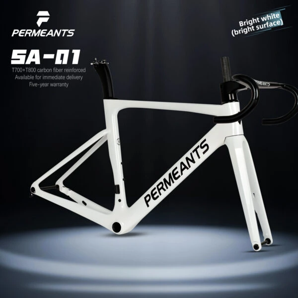 Permeants SA-01 Aero Carbon Fiber Road Bike Frame 405 Rc