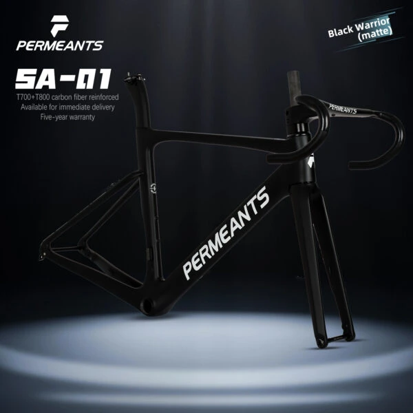 Permeants SA-01 Aero Carbon Fiber Road Bike Frame 405 Rc