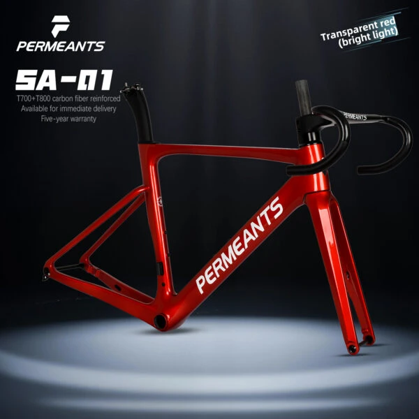 Permeants SA-01 Aero Carbon Fiber Road Bike Frame 405 Rc