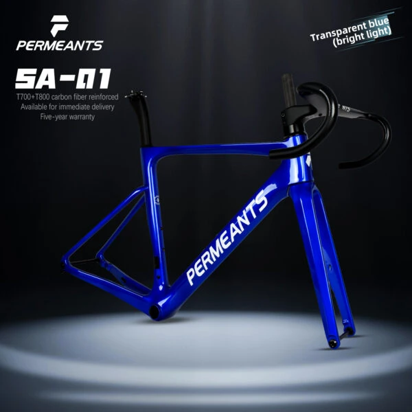 Permeants SA-01 Aero Carbon Fiber Road Bike Frame 405 Rc