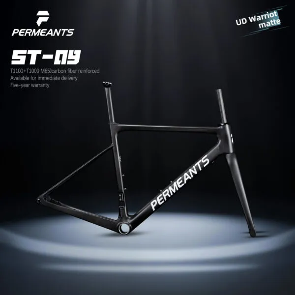 PERMEANTS-ST-09-Carbon-Road-Bike-Frame-680g-black-Image