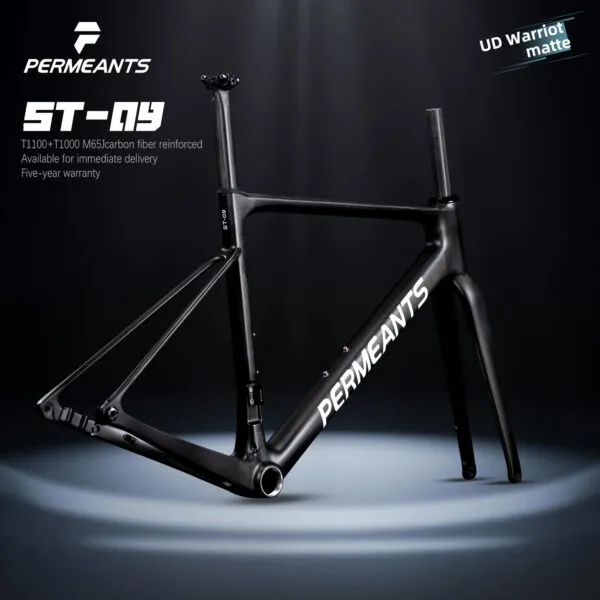 PERMEANTS-ST-09-Carbon-Road-Bike-Frame-680g-black-Image