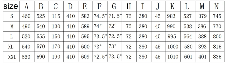 Detailed WooCommerce geometry size chart for Permeants ST-09 road frame listing S, M, L sizes, Stack, Reach, STR values, and different headset spacer setups (5mm to 30mm).
